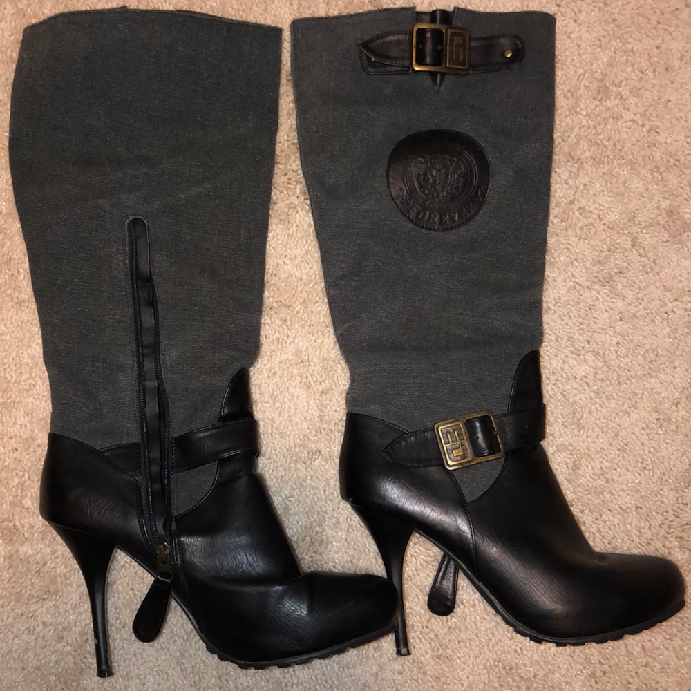 Ed Hardy Heel Boots